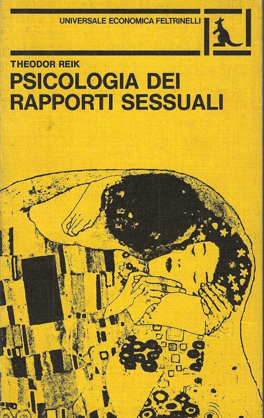 Psicologia dei rapporti sessuali - Theodor Reik - copertina