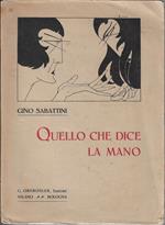 Quello che dice la mano
