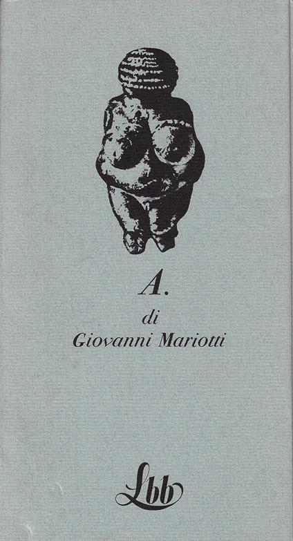 A - Giovanni Mariotti - copertina