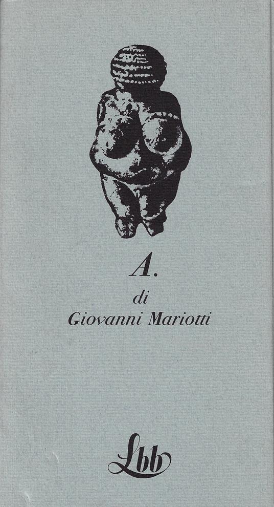 A - Giovanni Mariotti - copertina