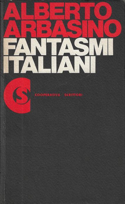 Fantasmi italiani - Alberto Arbasino - copertina