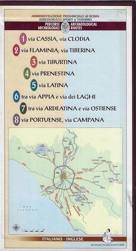 Percorsi archeologici n. 1/8 (cofanetto) - copertina