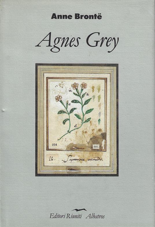 Agnes Grey - Anne Brontë - copertina