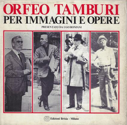 Orfeo Tamburi : per immagini e opere - copertina
