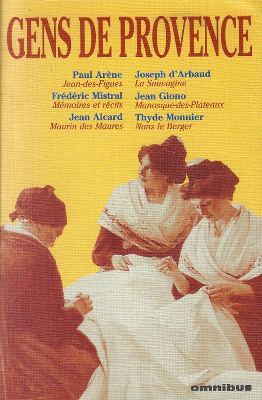Gens de Provence - Frédéric Mistral - copertina