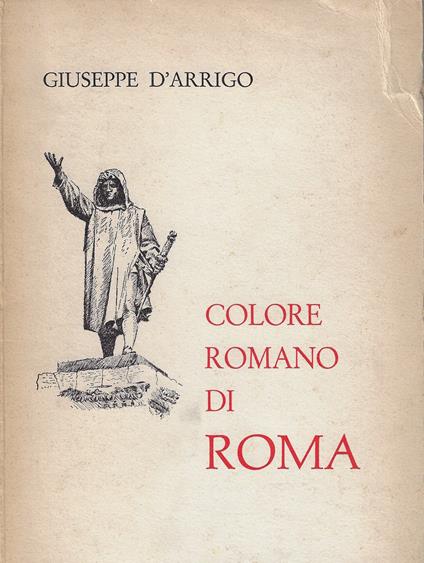 Colore romano di Roma - Giuseppe D'Arrigo - copertina
