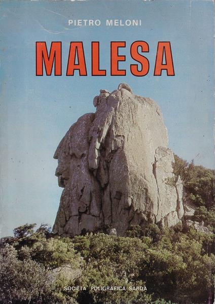 Malesa : vicende sarde - Pietro Meloni - copertina