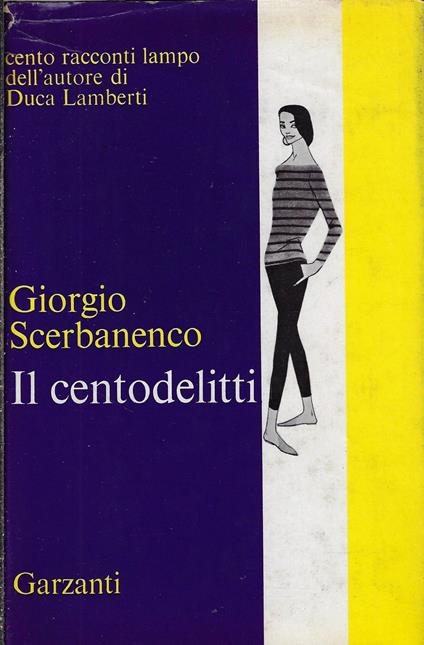 Il centodelitti - Giorgio Scerbanenco - copertina