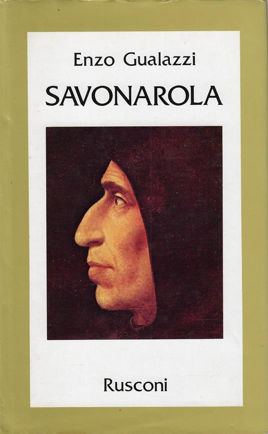Savonarola - Enzo Gualazzi - copertina