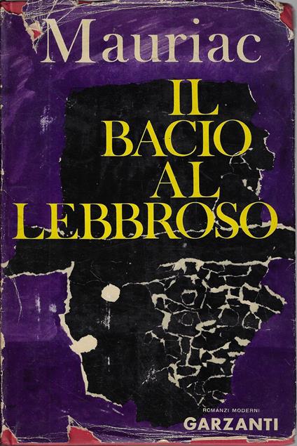 Il bacio al lebbroso : romanzo - copertina