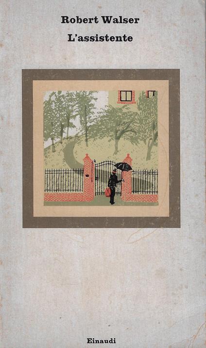 L' assistente - Robert Walser - copertina