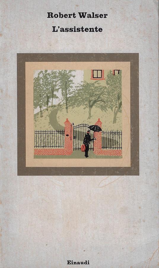 L' assistente - Robert Walser - copertina