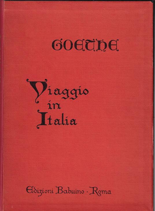 Viaggio in Italia - copertina