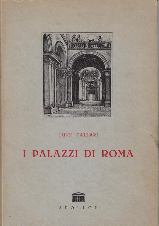 I palazzi di Roma - Luigi Càllari - copertina