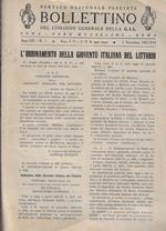 L' ordinamento della Gioventù italiana del littorio