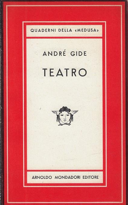 Teatro - André Gide - copertina