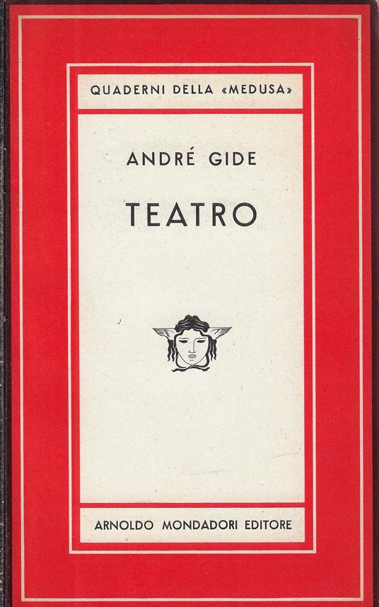 Teatro - André Gide - copertina