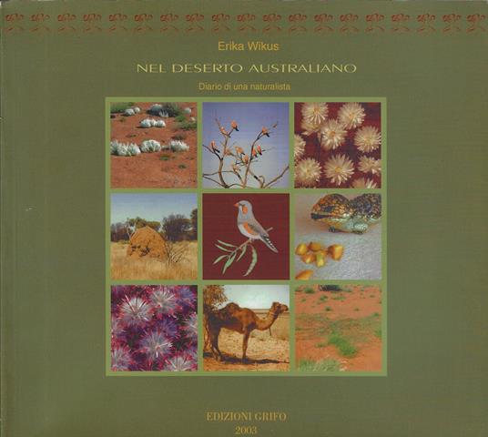 Nel deserto australiano : diario di una naturalista - copertina
