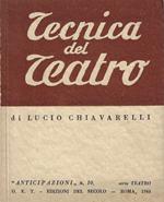 Tecnica del teatro : scenografie di Ugo Blatter