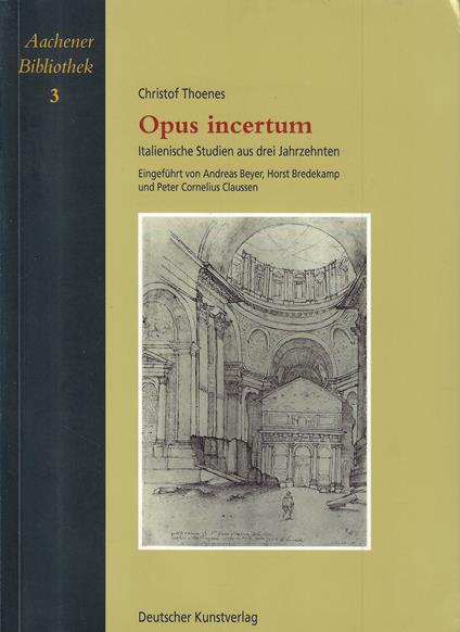 Opus incertum - copertina