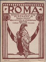 Roma rivista di studi e di vita romana, Settembre 1941, Anno XIX, Num. 9