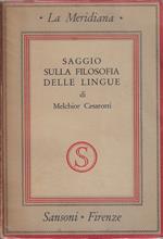Saggio sulla filosofia delle lingue