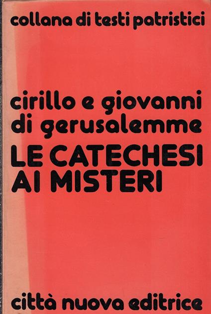 Le catechesi ai misteri - copertina