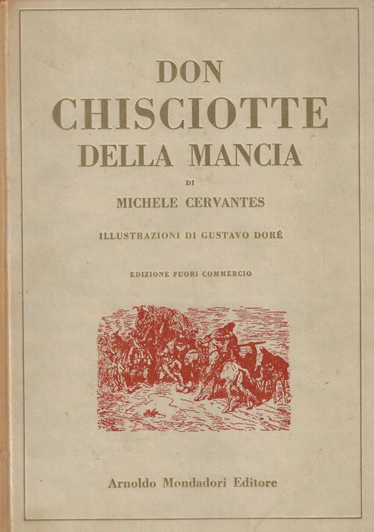 L' ingegnoso gentiluomo don Chisciotte della Mancia - Miguel de Cervantes - copertina
