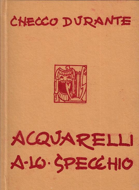 Acquarelli a lo specchio (poesie romanesche) - Checco Durante - copertina