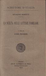 La scelta delle lettere familiari