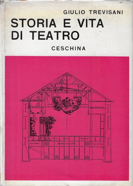 Storia e vita di teatro - Giulio Trevisani - copertina
