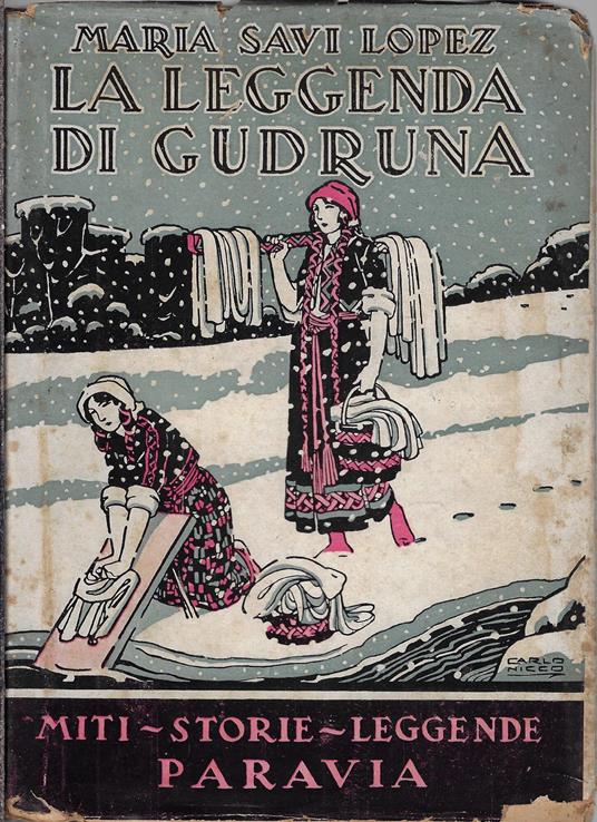 La leggenda di Gudruna - Maria Savi Lopez - copertina