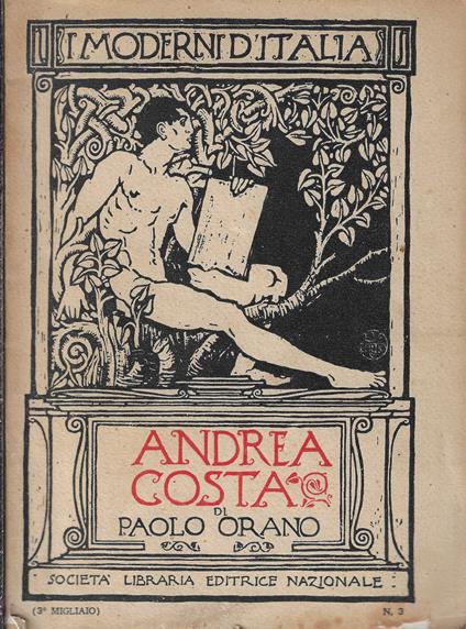 Andrea Costa - Paolo Orano - copertina