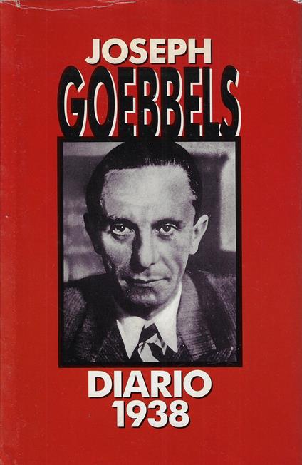 Diario 1938 - Joseph Goebbels - copertina