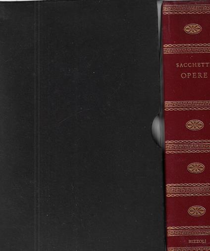 Opere - Franco Sacchetti - copertina