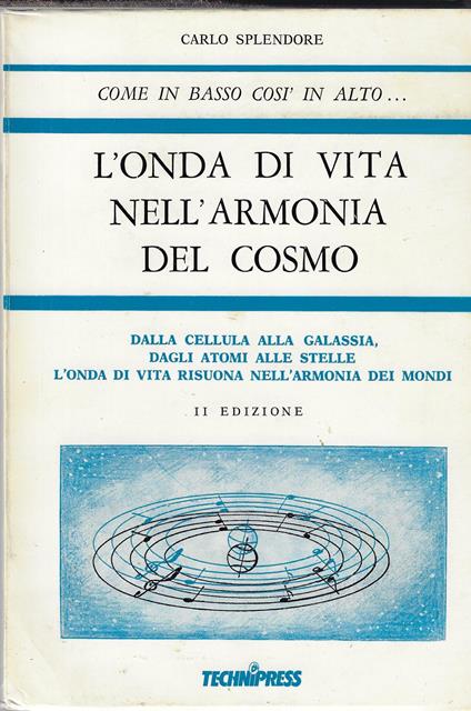 L' onda di vita nell'armonia del cosmo - copertina