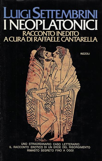 I Neoplatonici - Luigi Settembrini - copertina