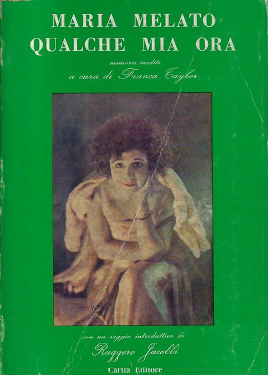 Qualche mia ora - Maria Melato - copertina