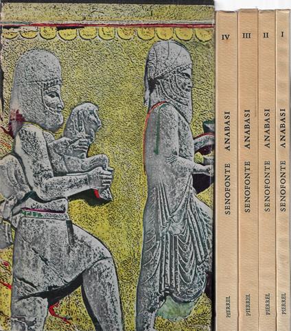 Anabasi (cof. quattro volumi) - Senofonte - copertina