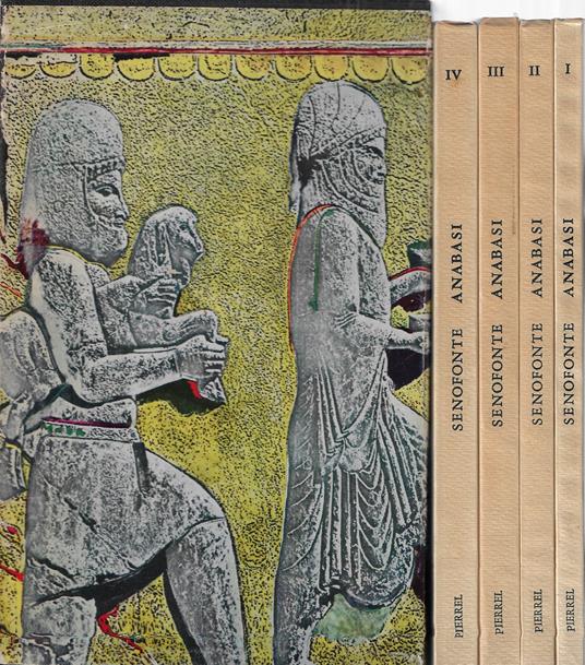 Anabasi (cof. quattro volumi) - Senofonte - copertina