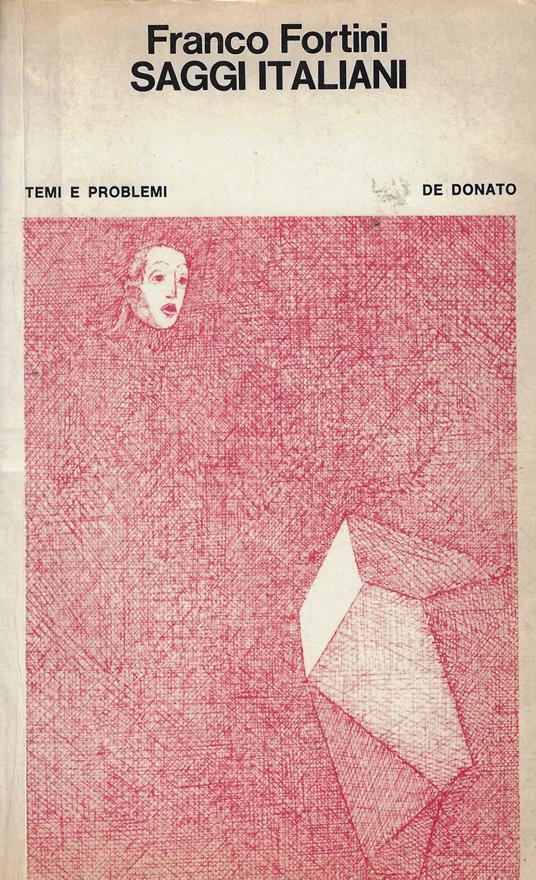 Saggi italiani - Franco Fortini - copertina