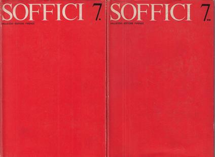 Opere VII (due volumi) - Ardengo Soffici - copertina
