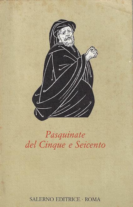 Pasquinate del Cinque e Seicento - copertina