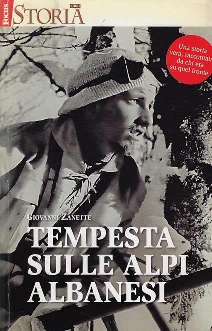 Tempesta sulle alpi albanesi - Giovanni Zanette - copertina