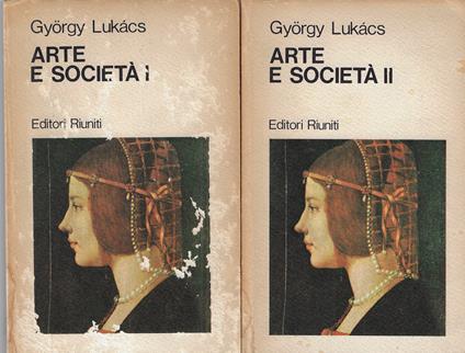 Arte e società : scritti scelti di estetica (due volumi) - György Lukács - copertina
