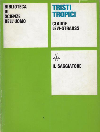 Tristi tropici - Claude Lévi-Strauss - copertina