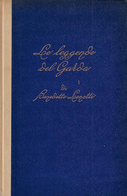 Le leggende del Garda - copertina