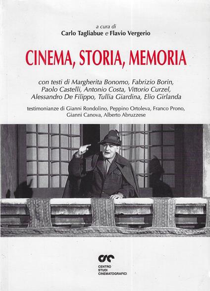 Cinema, storia, memoria - copertina