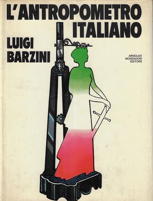 L' antropometro italiano - Luigi Barzini - copertina