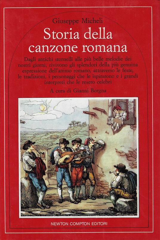 Storia della canzone romana - copertina